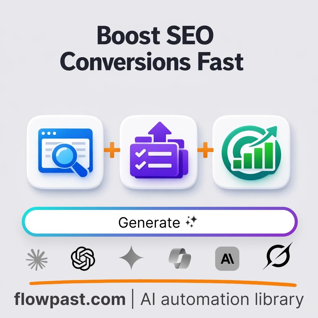 Organic Conversion SEO Audit Plan AI Prompt - AI prompt template