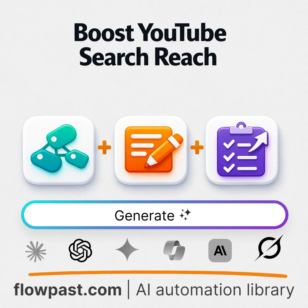 AI Prompt to Build a YouTube SEO Checklist for Your Offer - AI prompt template