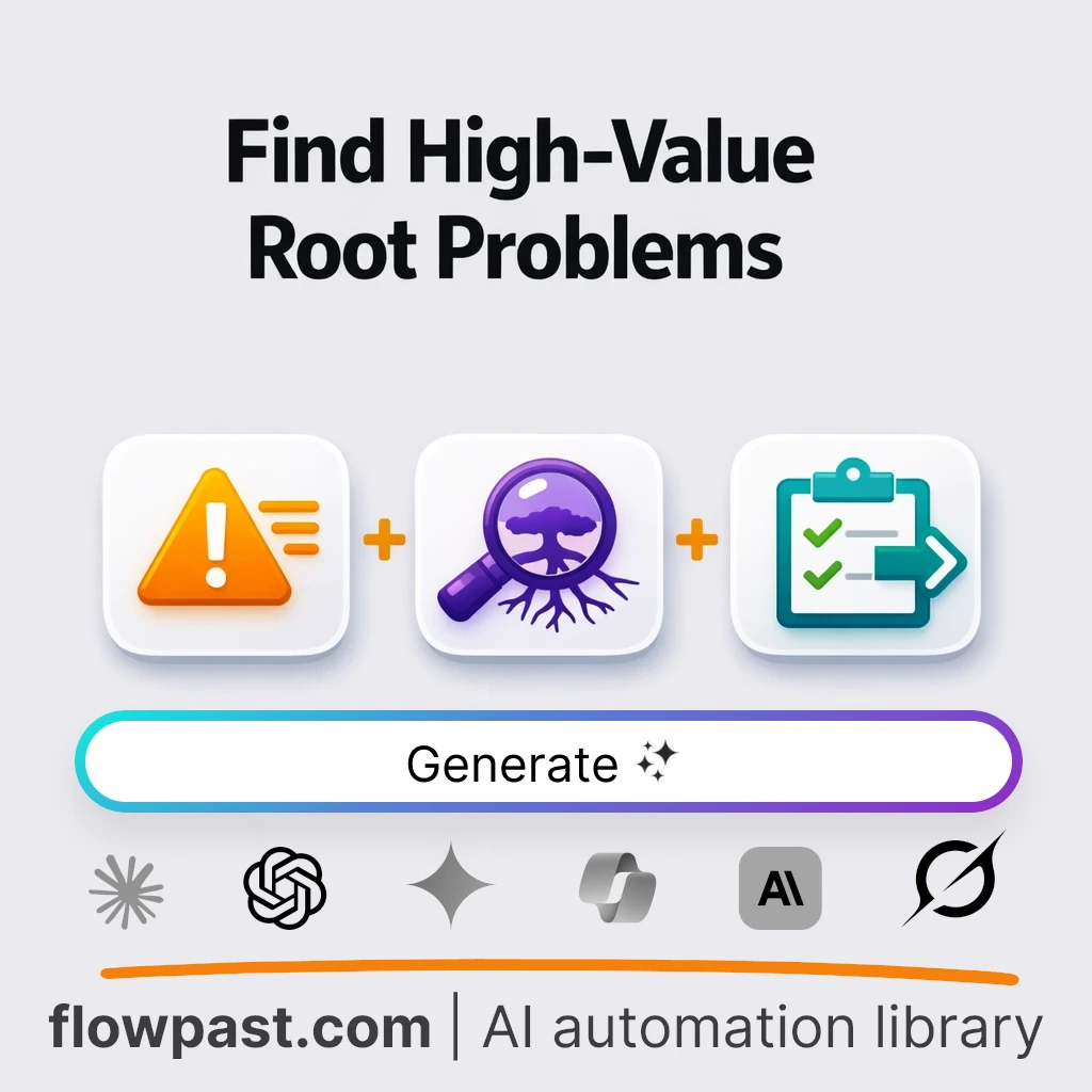 Excavate Root Business Problems AI Prompt - AI prompt template