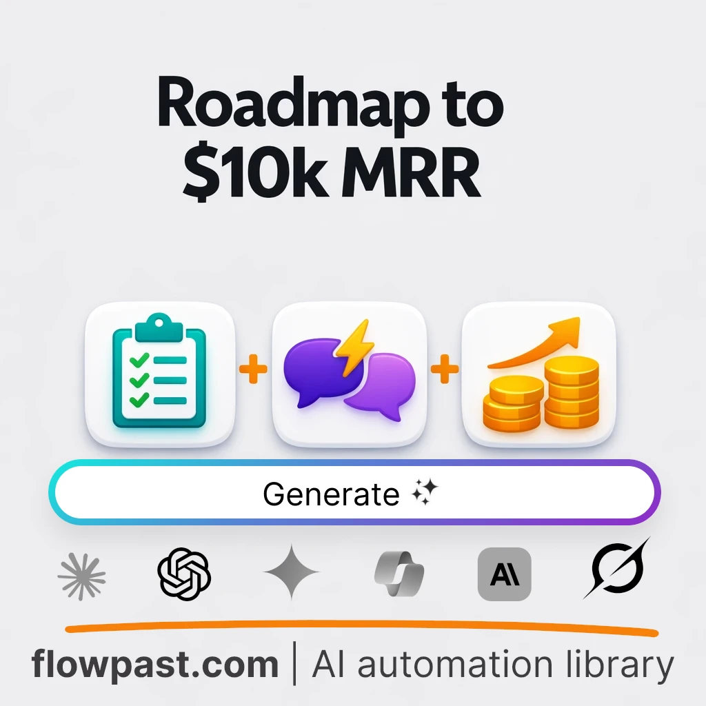 Build a YC-Style Startup Roadmap with this AI Prompt - AI prompt template