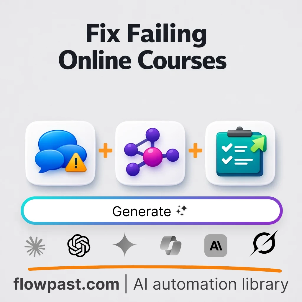 Fix Course Dropouts and Frustration AI Prompt - AI prompt template