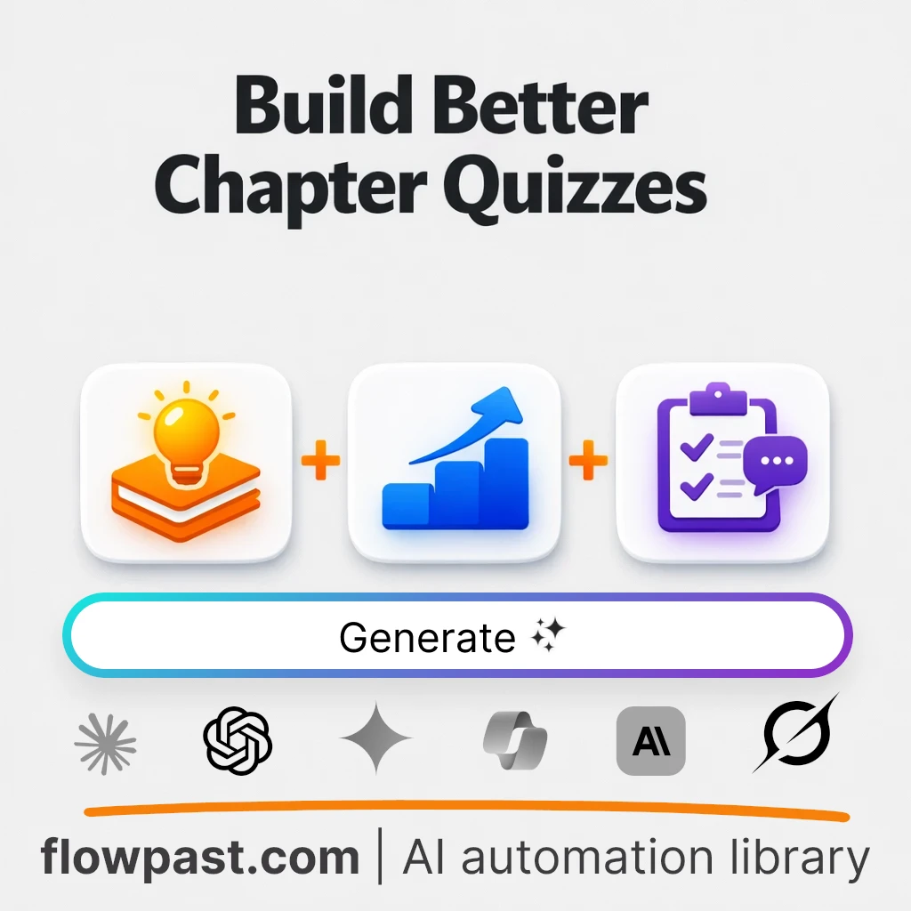 Build a Tiered Chapter Quiz Bank with this AI Prompt - AI prompt template