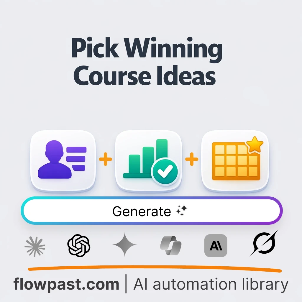 Curate 10 Course Concepts for Solopreneurs AI Prompt - AI prompt template