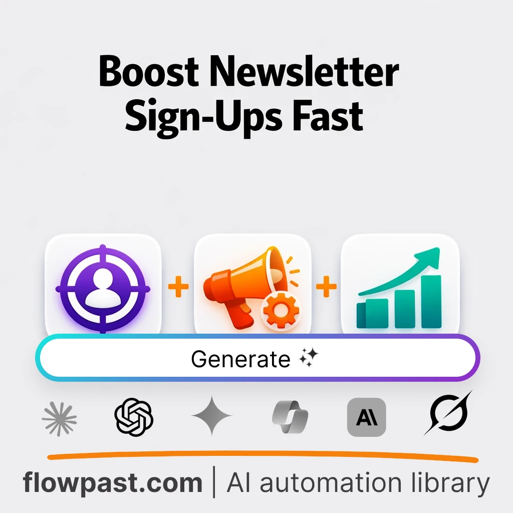 Generate Newsletter Growth Campaigns AI Prompt - AI prompt template