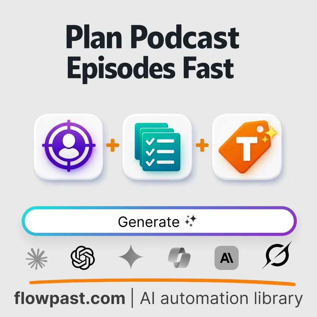 Build a Podcast Episode Idea Library AI Prompt - AI prompt template