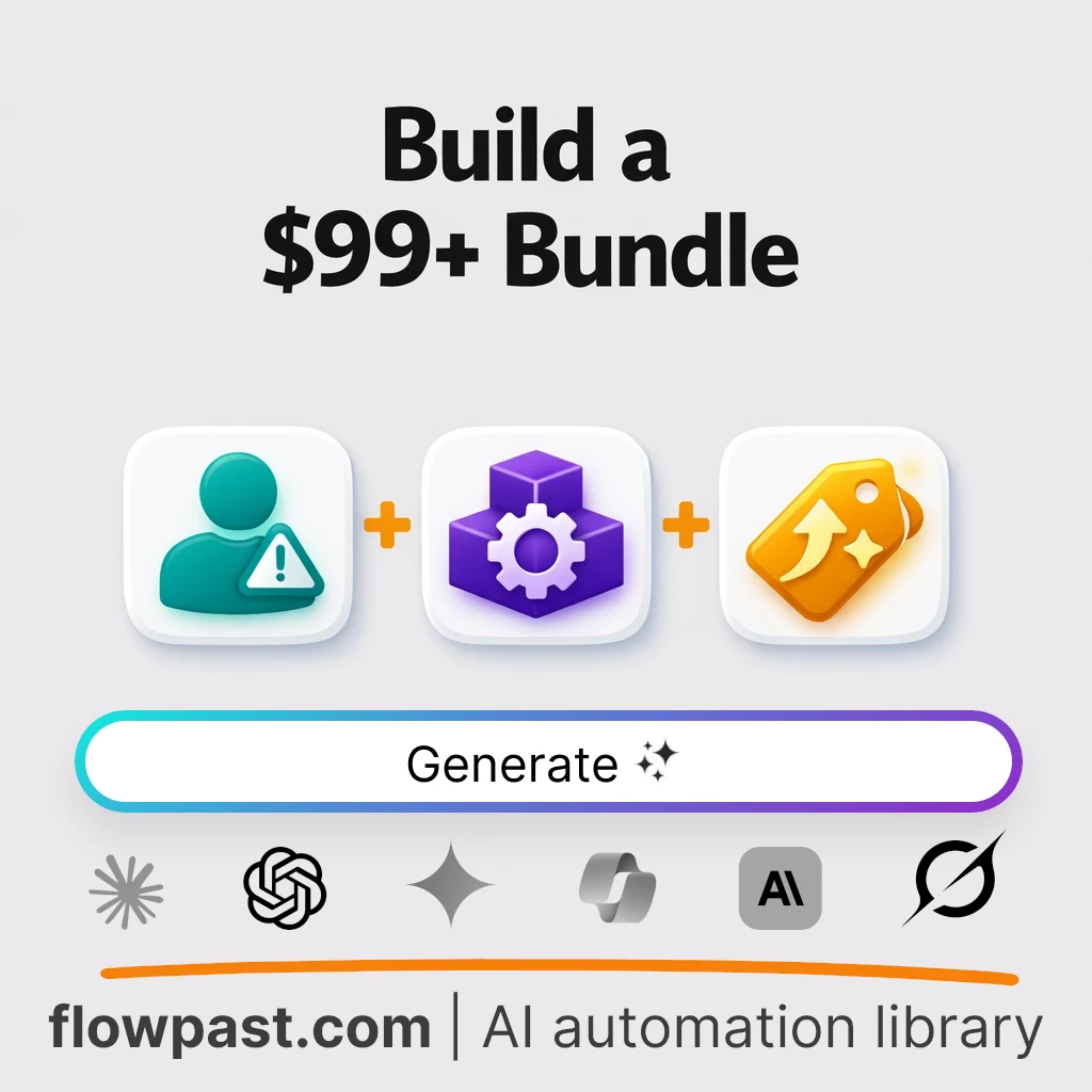 Create Bundle Product Ideas with this AI Prompt - AI prompt template
