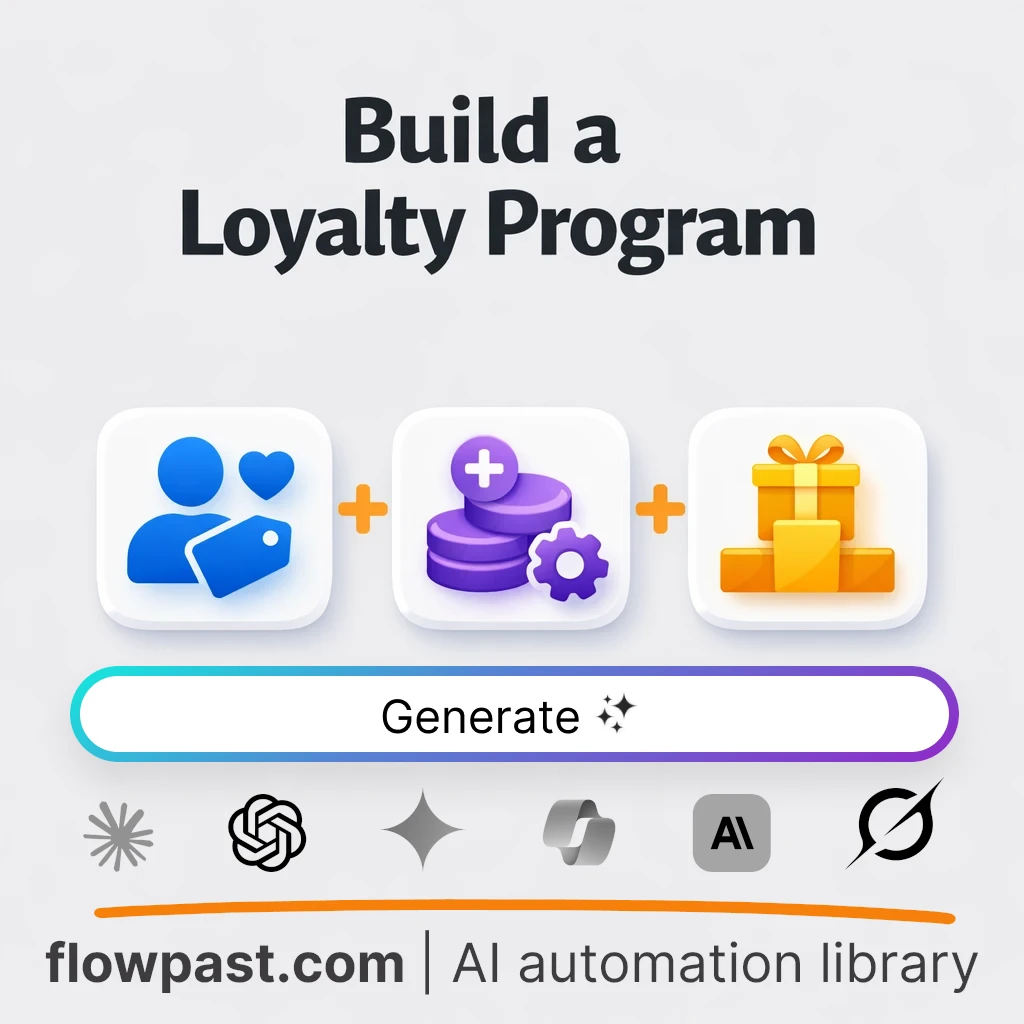 Build a Customer Loyalty Program with this AI Prompt - AI prompt template