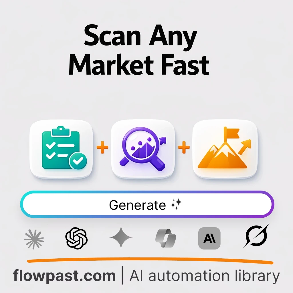 Build a Cited Market Scan AI Prompt - AI prompt template