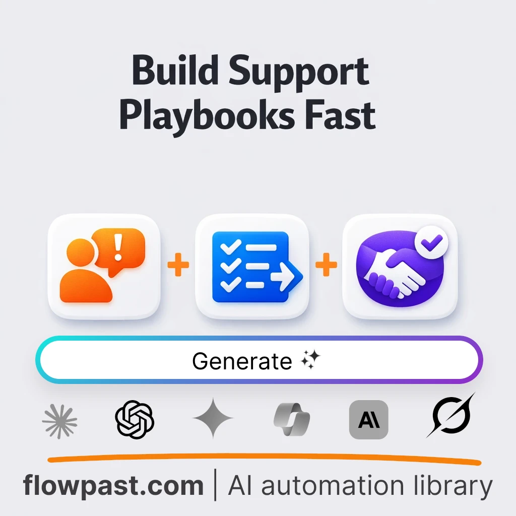 Create Customer Support Talk Tracks with this AI Prompt - AI prompt template