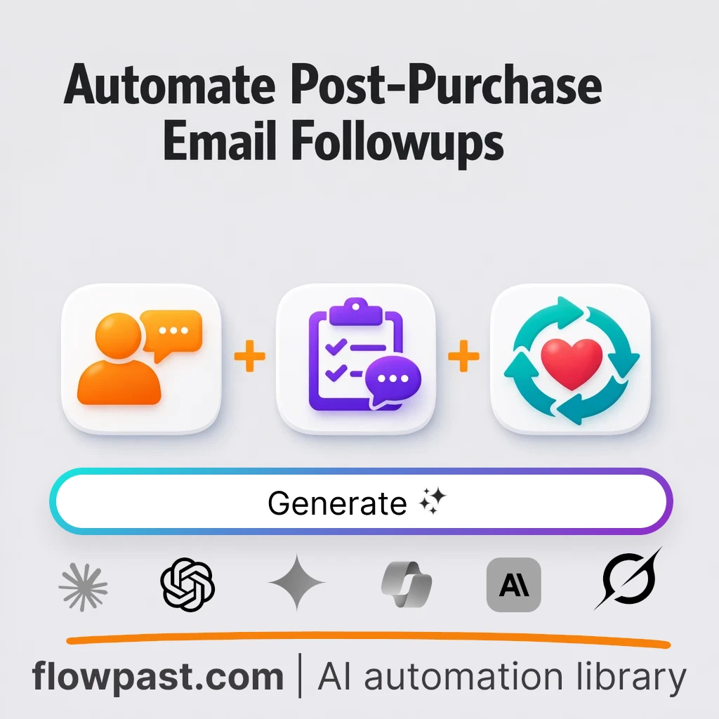 Create Post-Purchase Feedback Emails AI Prompt - AI prompt template