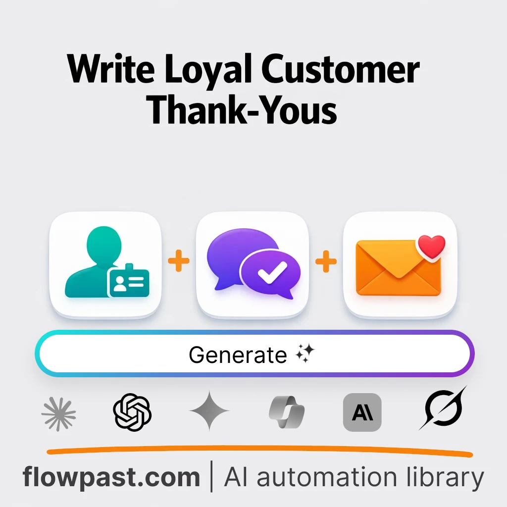 Write Personal Thank-You Emails with this AI Prompt - AI prompt template