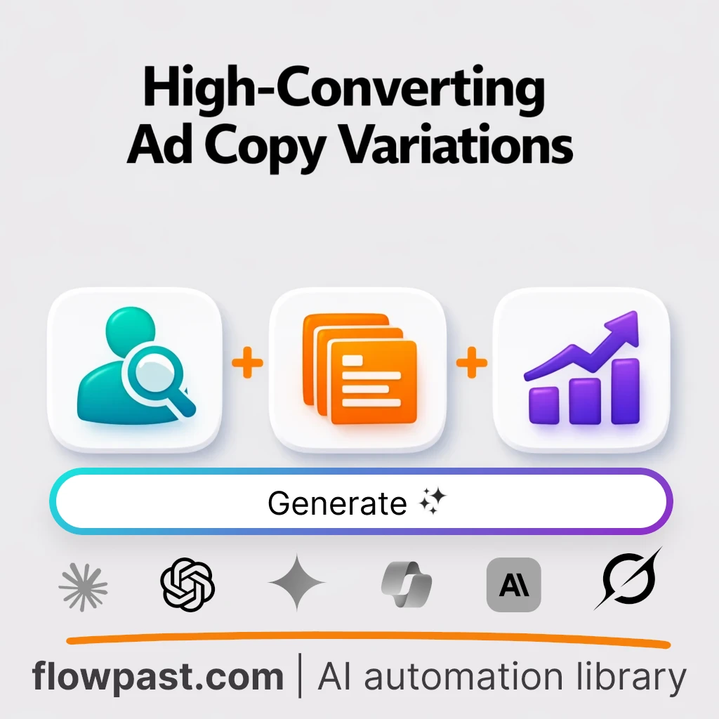 Create A/B Ad Copy Variations with this AI Prompt - AI prompt template
