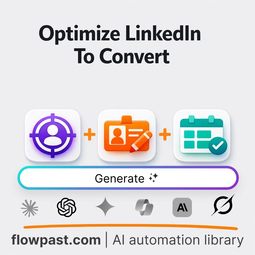 Build a LinkedIn Profile and Company Page AI Prompt - AI prompt template