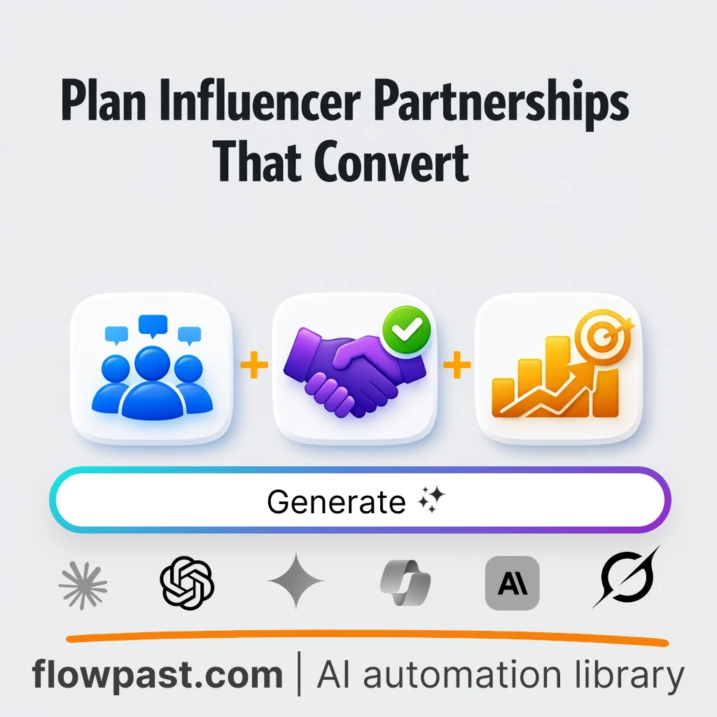 Influencer Marketing Strategy Document AI Prompt - AI prompt template