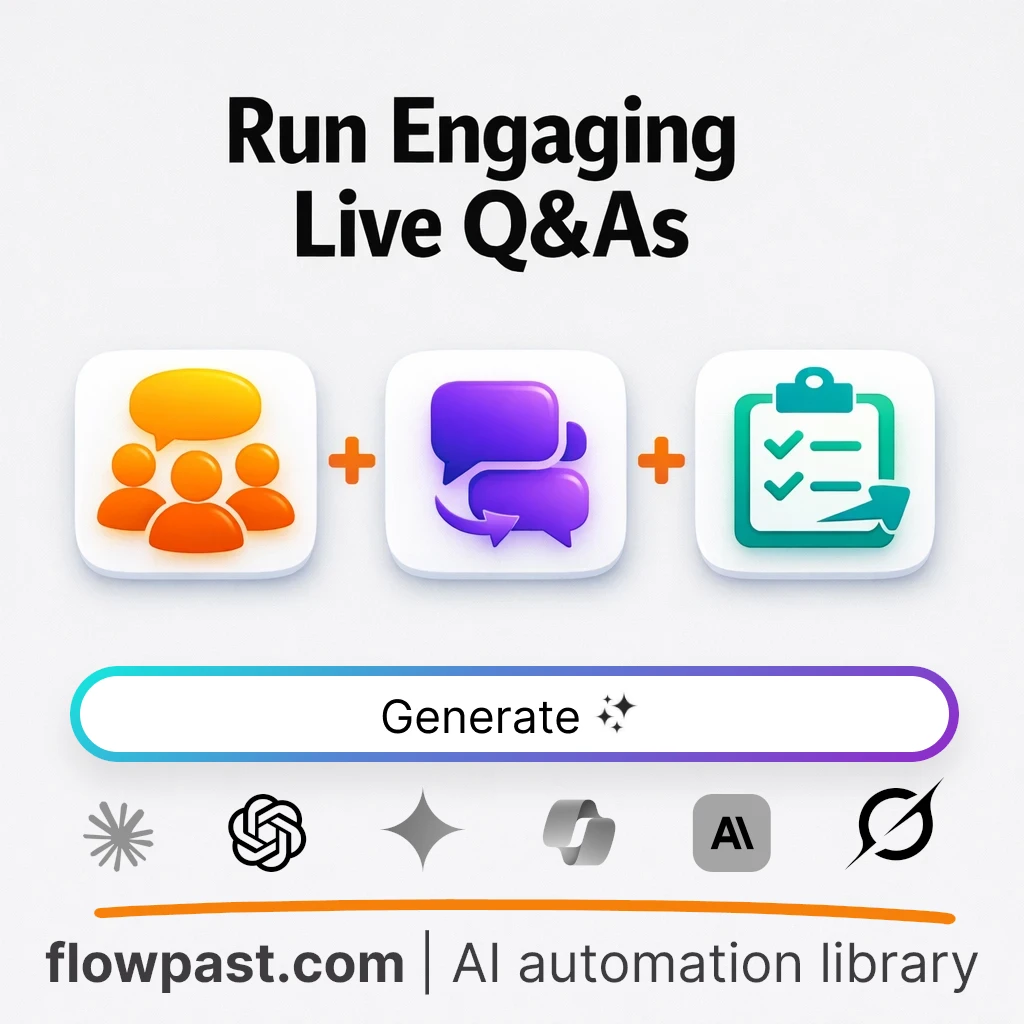 Write a Live Social Media Q&A Run-of-Show AI Prompt - AI prompt template