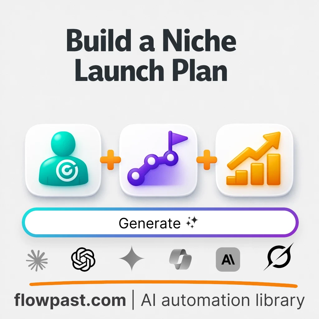 Build a Niche Go-to-Market Launch Plan with this AI Prompt - AI prompt template