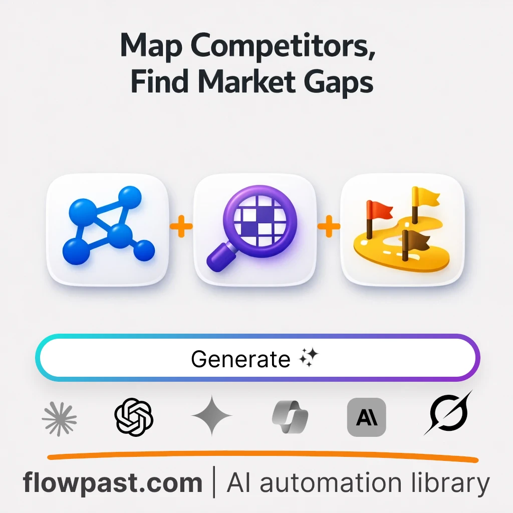 Create Competitive Landscape Review AI Prompt - AI prompt template
