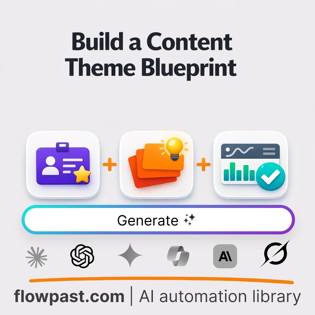 Build a Brand Content Theme Plan AI Prompt - AI prompt template