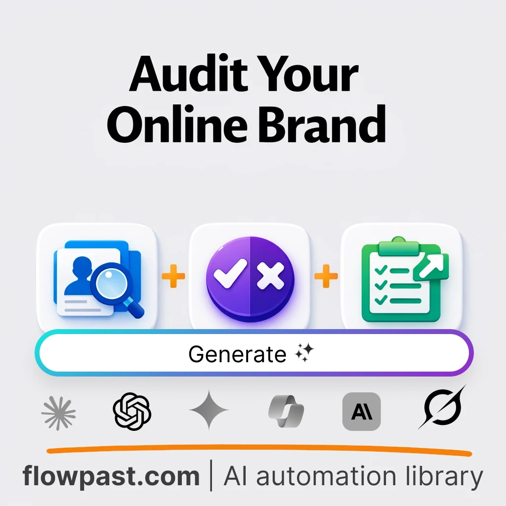 Audit Brand Consistency Across Platforms AI Prompt - AI prompt template