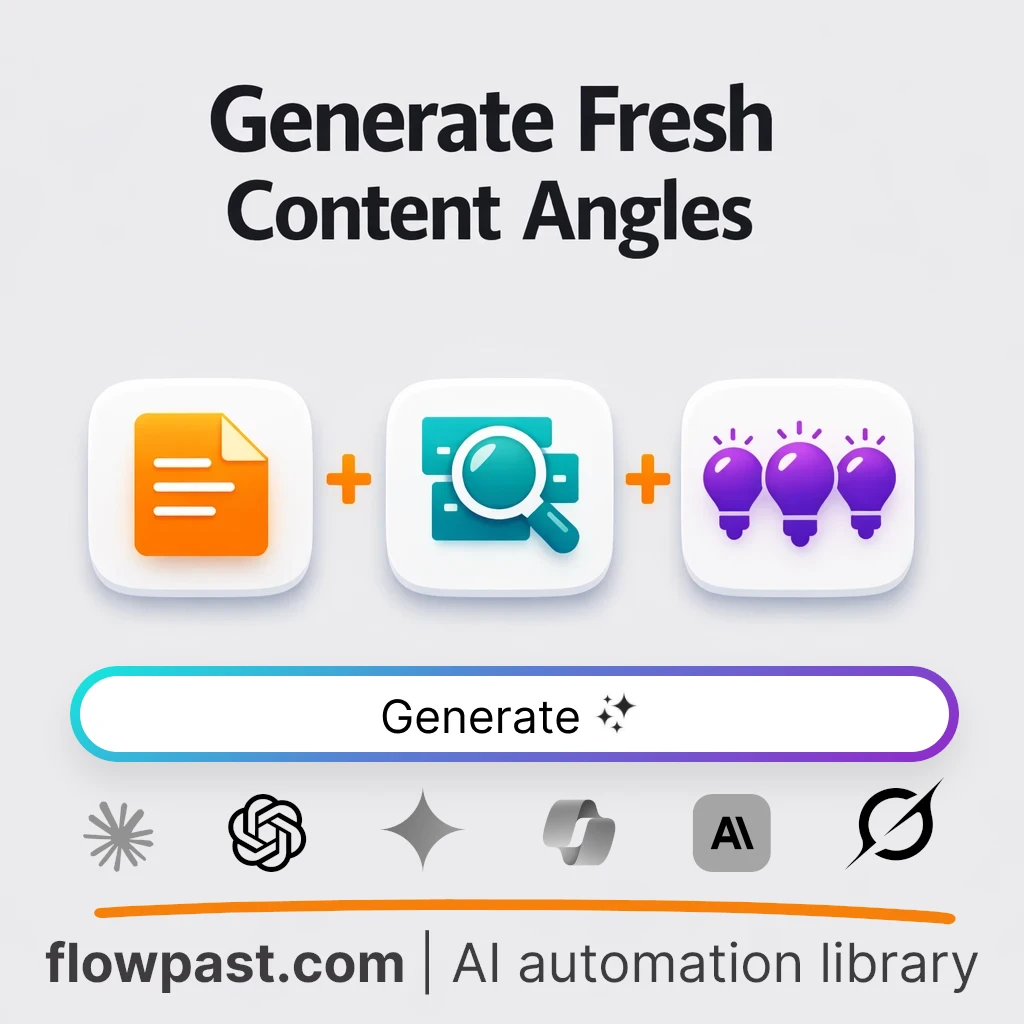 Create Fresh Content Ideas with this AI Prompt - AI prompt template