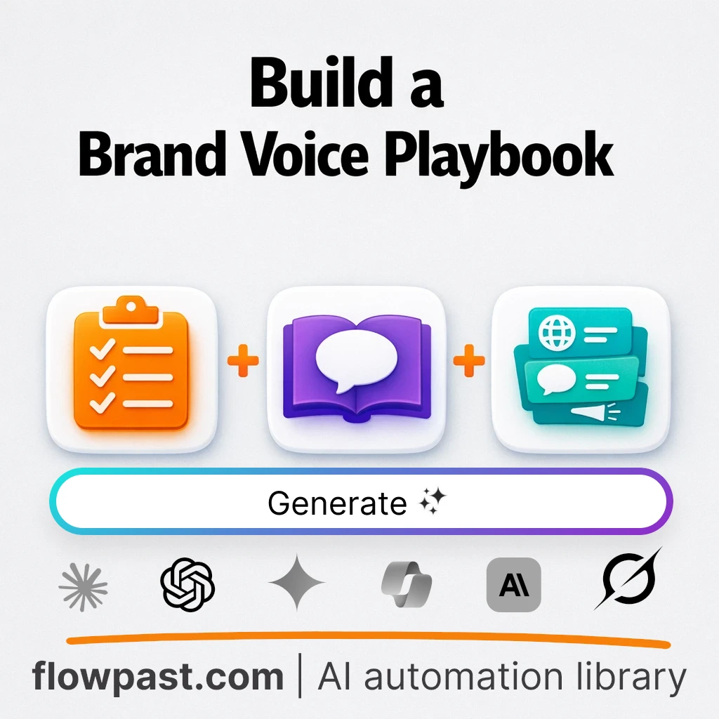 Build a Brand Voice Playbook AI Prompt - AI prompt template