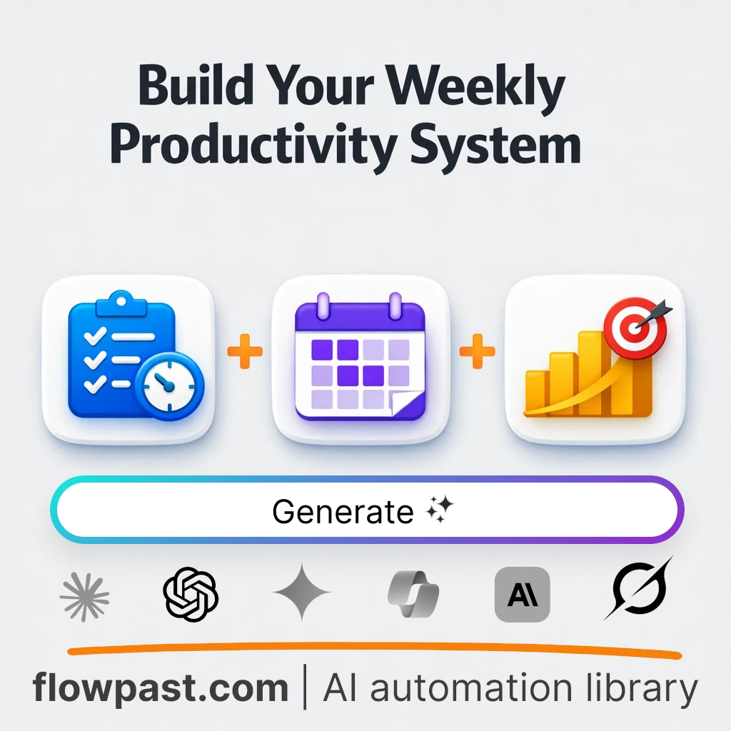 Build a Solo Business Productivity System AI Prompt - AI prompt template