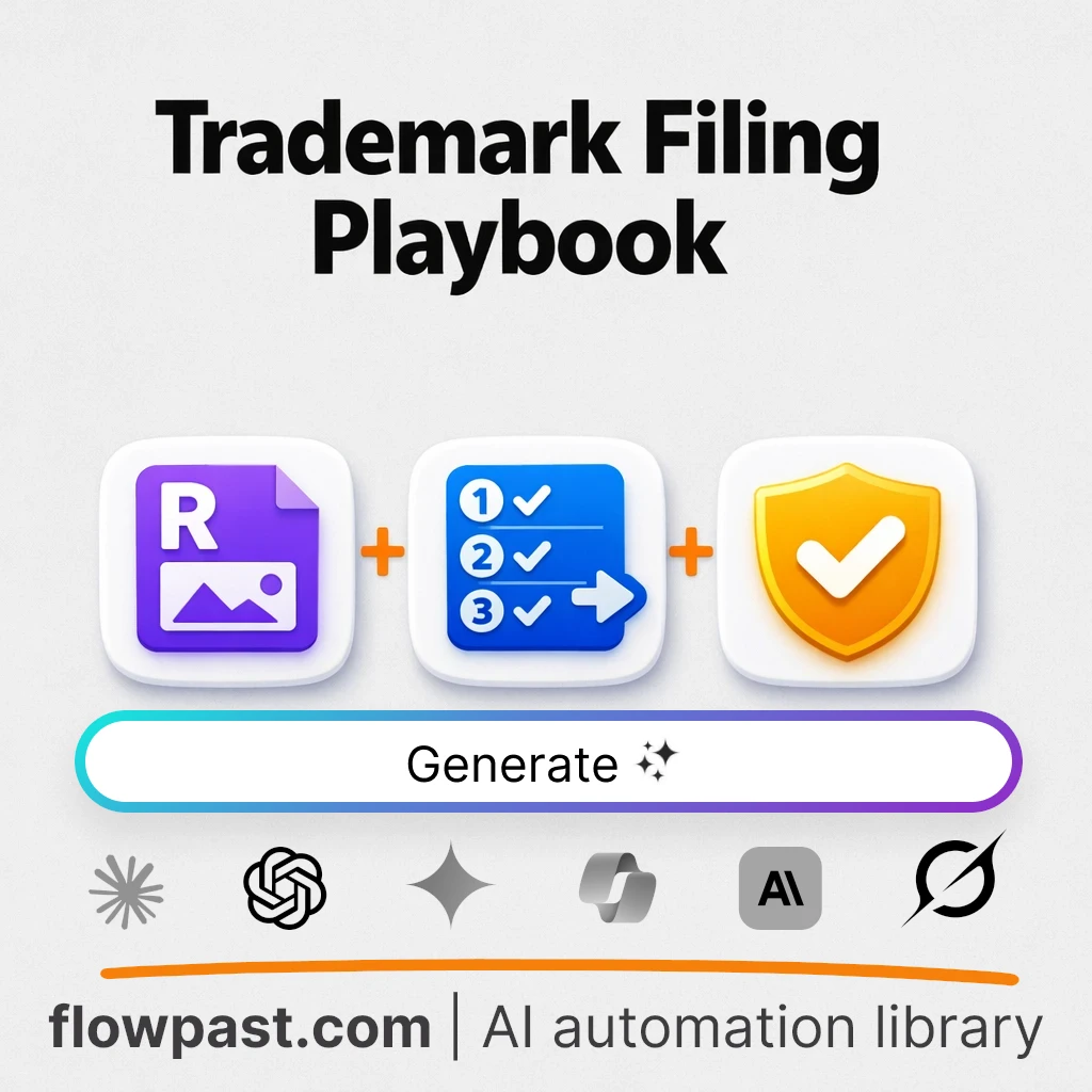 Build a Local Trademark Filing Roadmap AI Prompt - AI prompt template