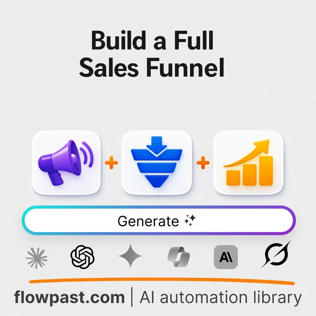 Build a Full Funnel Blueprint with this AI Prompt - AI prompt template