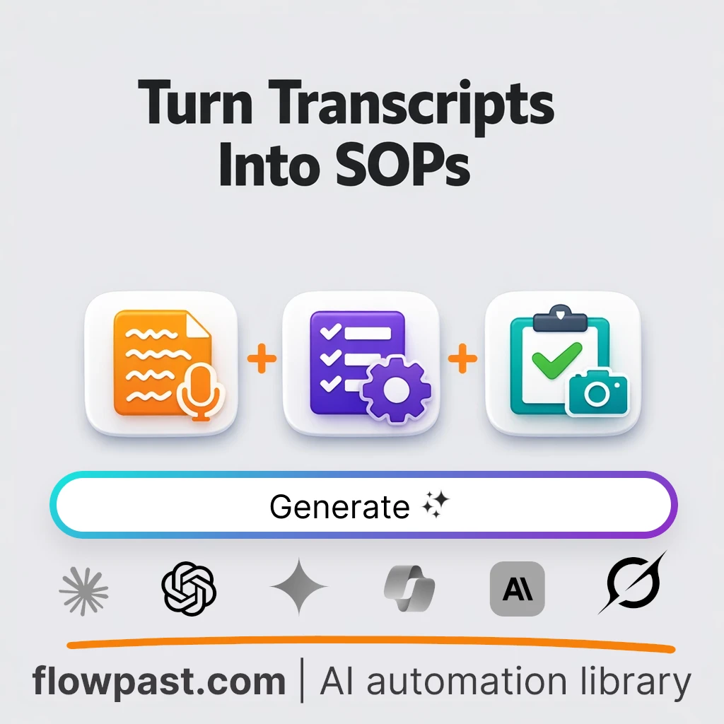Create VA-Ready SOP Guides with this AI Prompt - AI prompt template