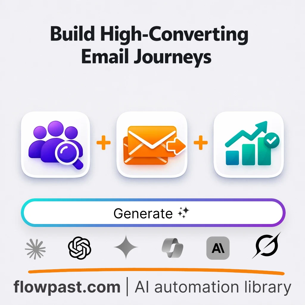 Build a 6-Email Nurture and Retention Plan AI Prompt - AI prompt template