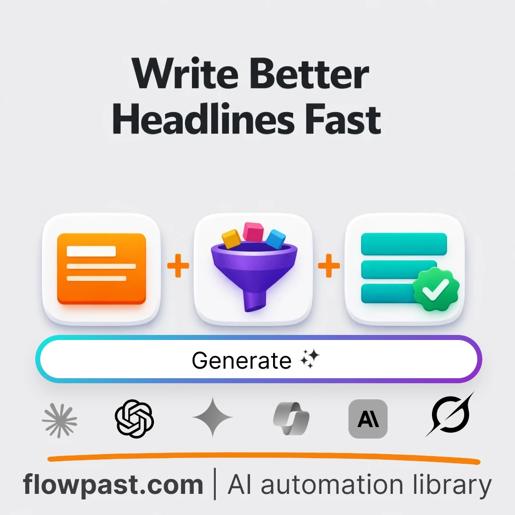 Write Better Headlines with this AI Prompt - AI prompt template