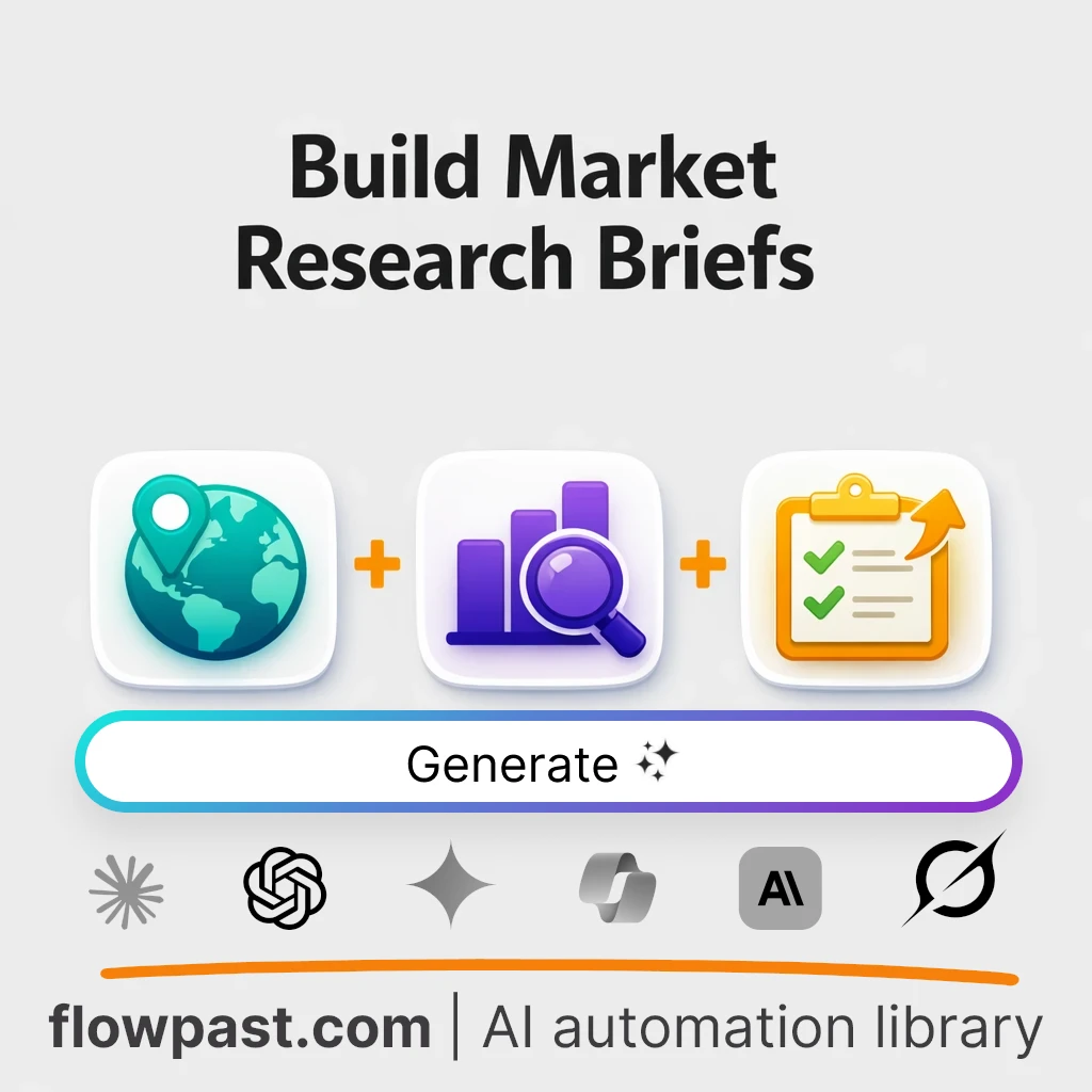 Build a Market and Competitor Assessment AI Prompt - AI prompt template