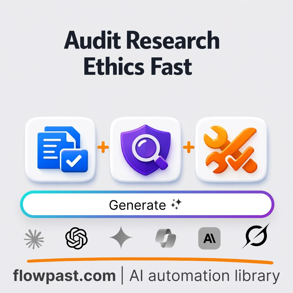 Write a Research Ethics Review Report with this AI Prompt - AI prompt template