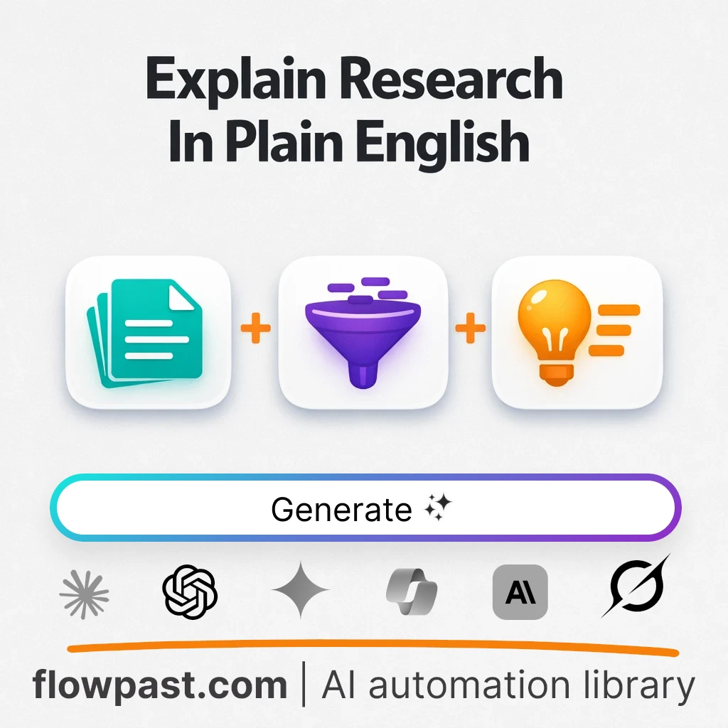 Write a Plain-Language Research Brief with this AI Prompt - AI prompt template