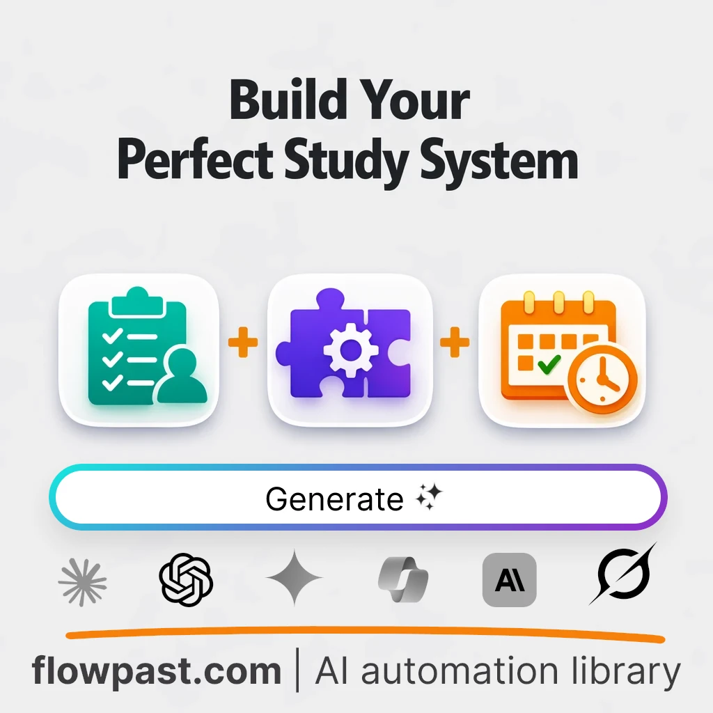 Build a Personalized Study Plan with this AI Prompt - AI prompt template
