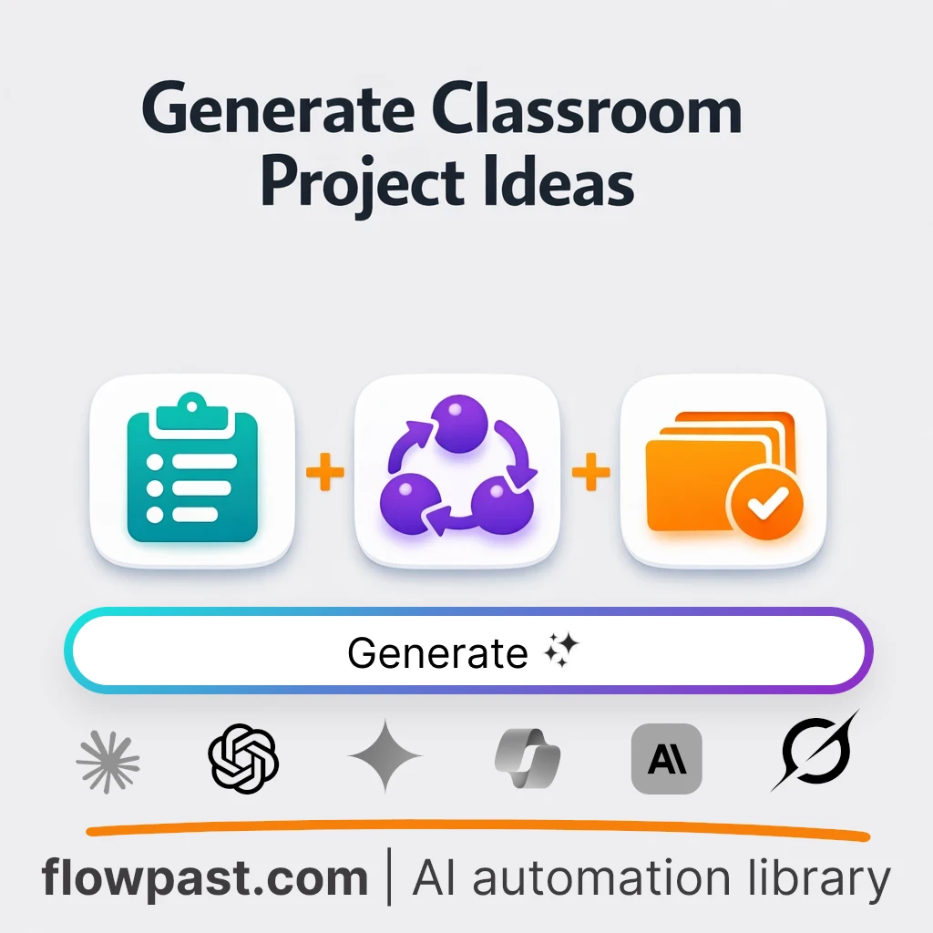 Create School Project Ideas for Any Topic AI Prompt - AI prompt template