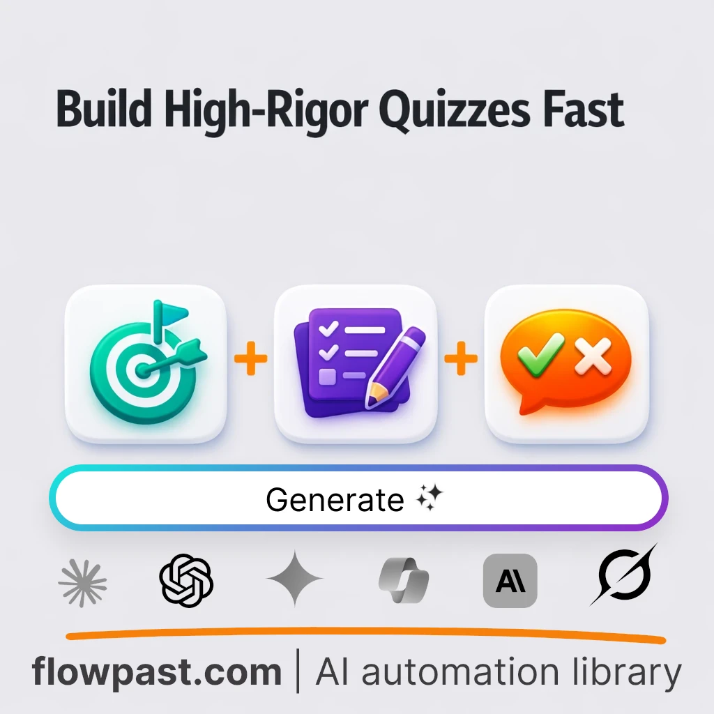 Build Learner-Focused Quizzes with this AI Prompt - AI prompt template
