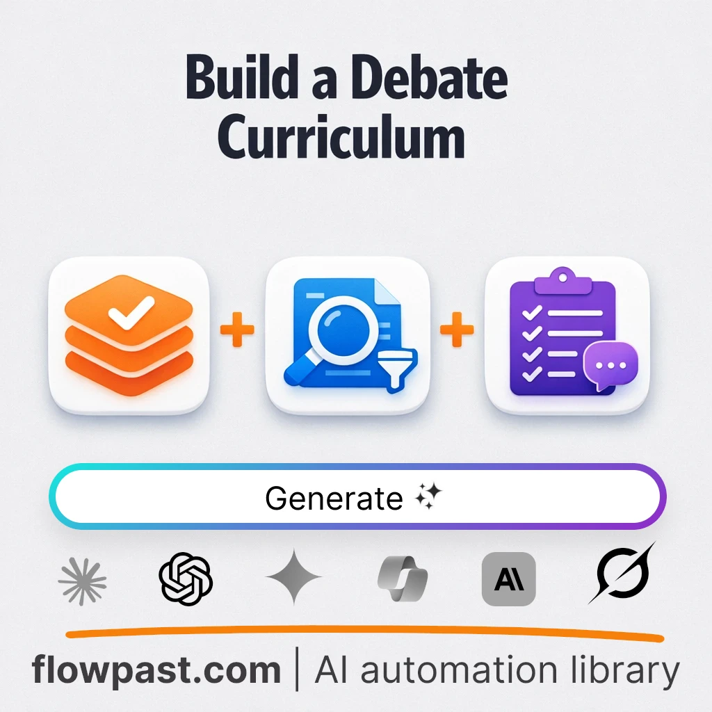 Build a Homeschool Debate Curriculum with this AI Prompt - AI prompt template
