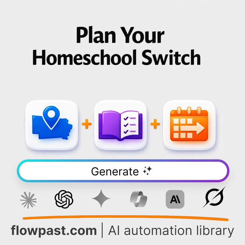Create a Homeschool Transition Handbook AI Prompt - AI prompt template