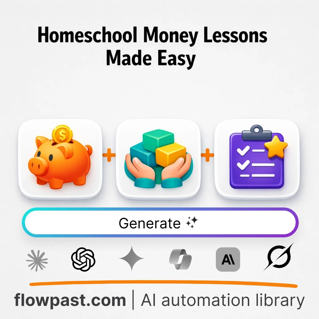 Build a Homeschool Money Skills Guide AI Prompt - AI prompt template