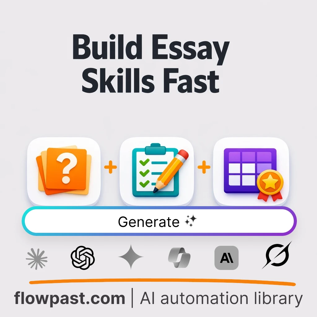 Build a Homeschool Essay Mini Curriculum with this AI Prompt - AI prompt template