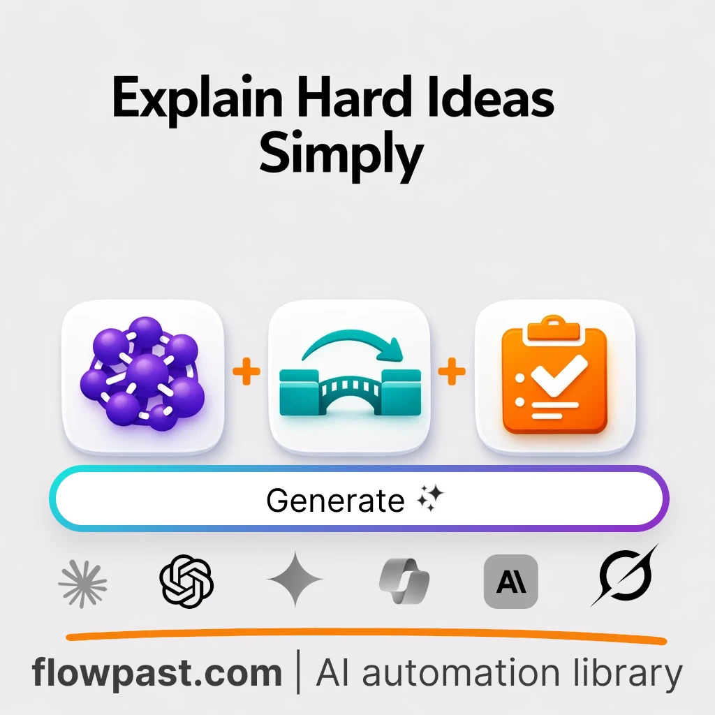 AI Prompt to Create Clear Analogies for Complex Concepts - AI prompt template