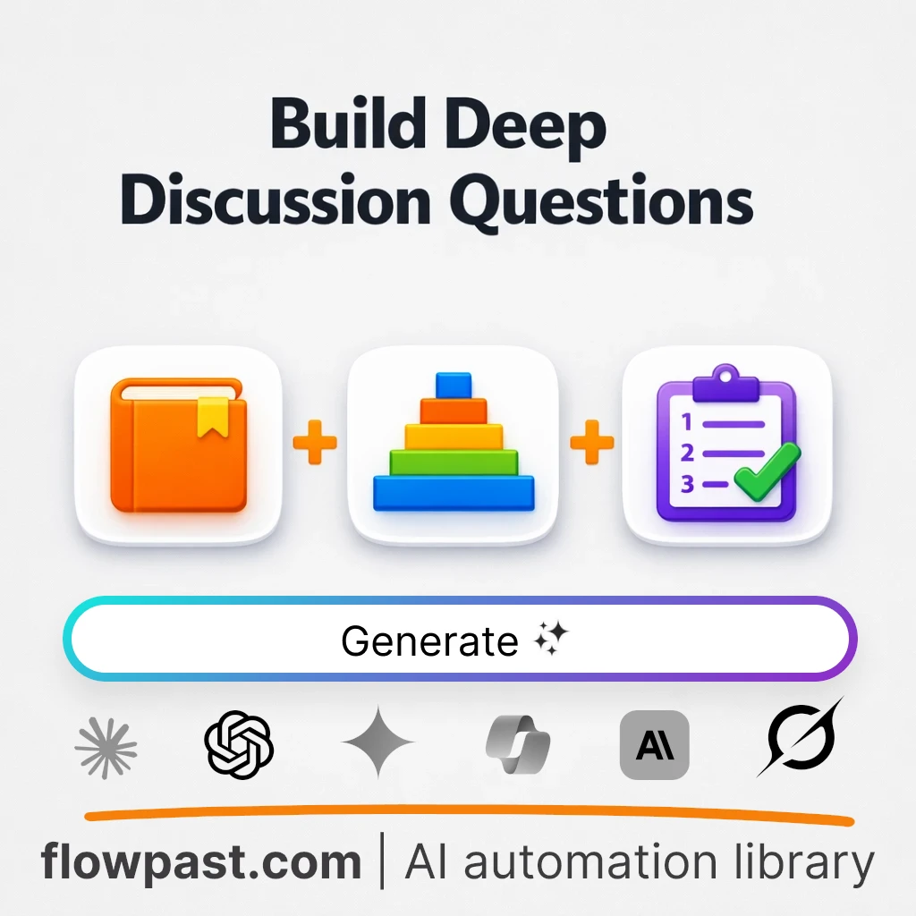 Create Seminar Discussion Questions with this AI Prompt - AI prompt template