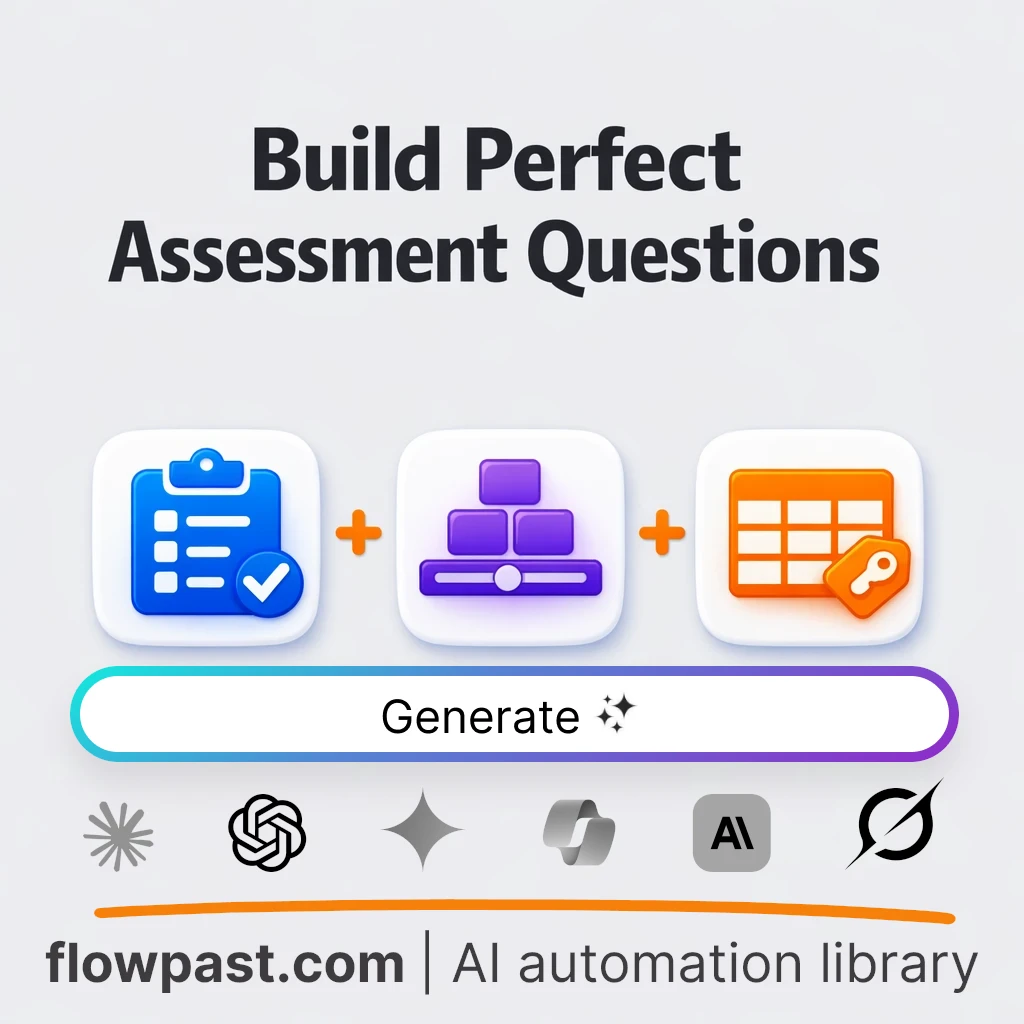 Build Formative Assessment Question Banks AI Prompt - AI prompt template