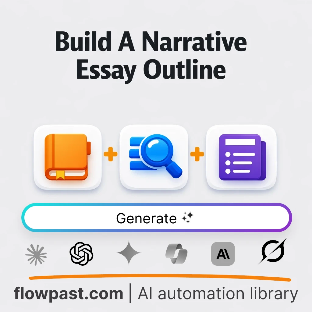 Write a Novel Narrative Analysis Outline AI Prompt - AI prompt template