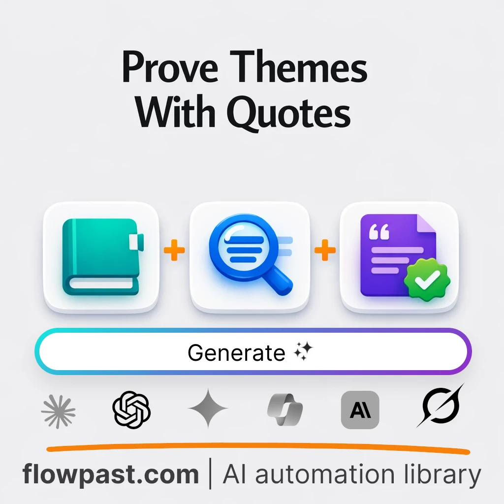 Literary Theme Breakdown AI Prompt - AI prompt template