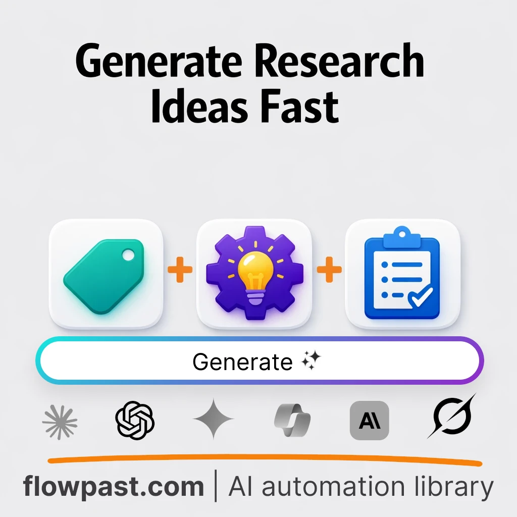 Generate Research Topic Ideas AI Prompt - AI prompt template