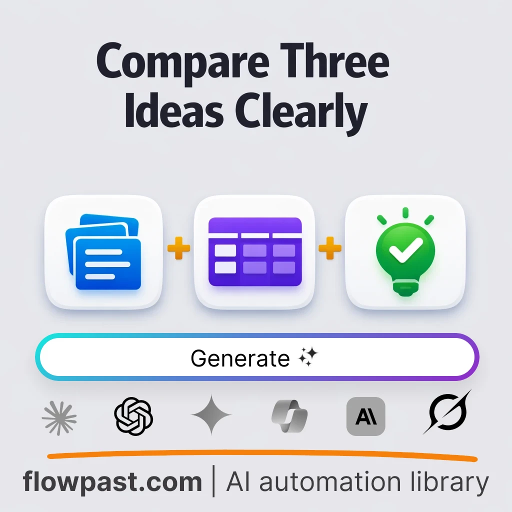 Compare Three Theories Side-by-Side AI Prompt - AI prompt template