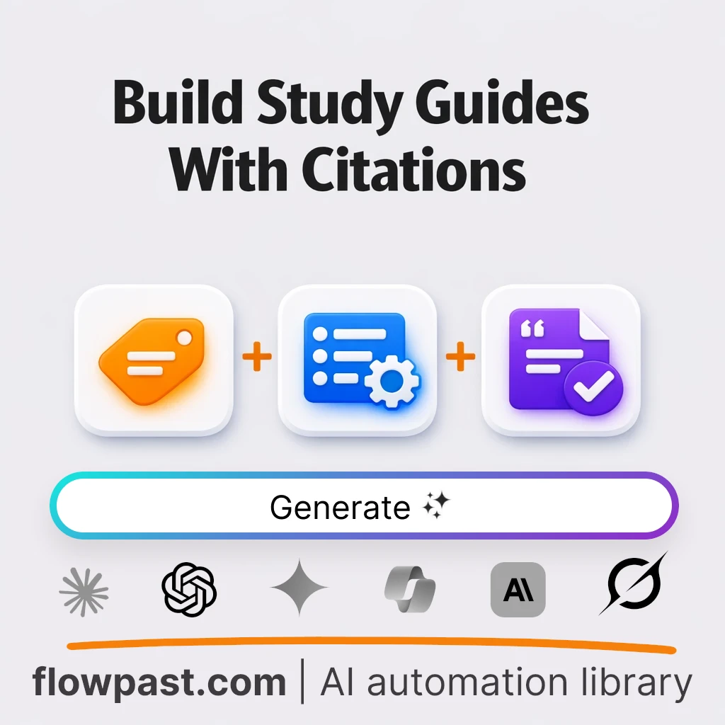 Build an Exam-Ready Study Guide AI Prompt - AI prompt template