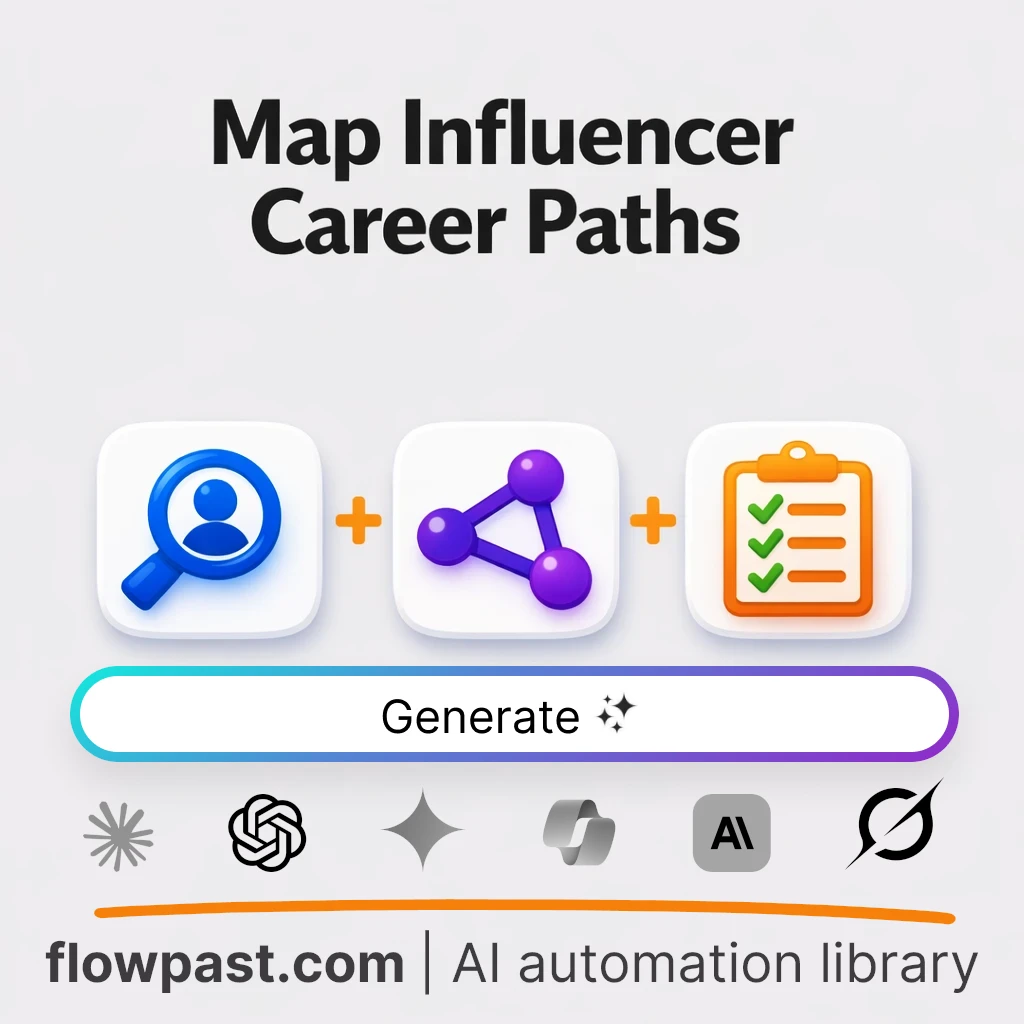 Build Influencer Career Trajectory Reports AI Prompt - AI prompt template